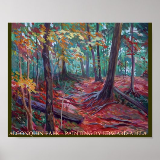 アルゴンキンパークオンタリオ ポスター (正面)