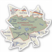 アルゴンキンプロヴィショナルパークヴィンテージ シール (正面)
