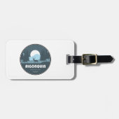 アルゴンキン地方公園ディアー ラゲッジタグ (正面横)