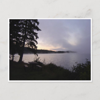 アルゴンキン秋モーニング ポストカード