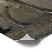 アルゴン二世の王の正面の翼を持つ雄牛 ポスター (角)