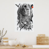 アルゴン宮殿インクアート ポスター (キッチン)