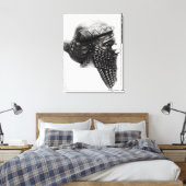 アルゴンIのヘッド2400-2200紀元前 キャンバスプリント (インサイチュ (寝室))