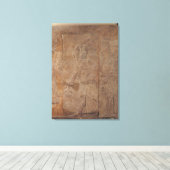 アルゴンIIを表すレリーフ、 浮き彫り キャンバスプリント (インサイチュ (ウッドフロア))