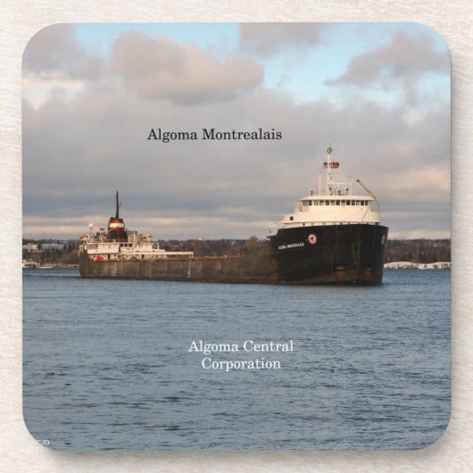 アルゴーマ モントリオールアイセット 6個組 ハード プラスチック コースター (正面)