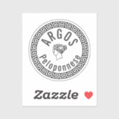 アルゴ語 – ペロポネゼ（ギリシャ） シール (シート)