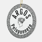 アルゴ語 – ペロポネゼ（ギリシャ） セラミックオーナメント (左)