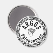 アルゴ語 – ペロポネゼ（ギリシャ） マグネット (正面/裏面)