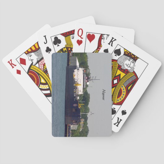 アルゴ遊サルのカード トランプ (裏面)