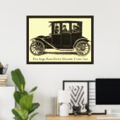 アルゴ・フォア・ドライブ電気タウンカー~ヴィンテージ ポスター (ホームオフィス)
