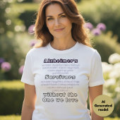 アルザイマー病啓発サバイバー Tシャツ