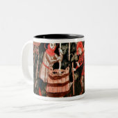 アルザスからの月の労働、 ツートーンマグカップ (正面左)