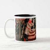 アルザスからの月の労働、 ツートーンマグカップ (左)