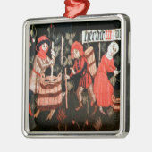 アルザスからの月の労働、 メタルオーナメント (左)