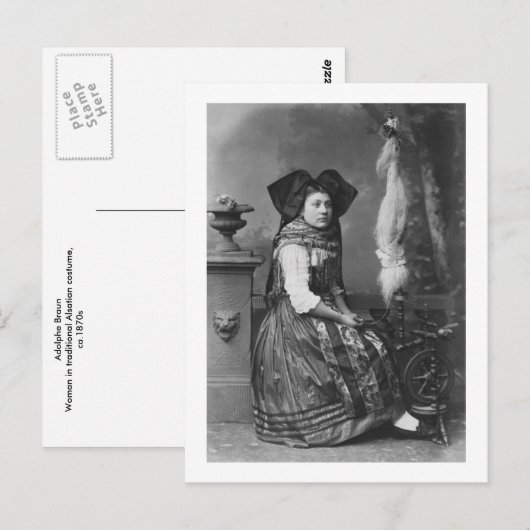 アルザスの衣装 ポストカード (正面/裏面)