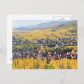 アルザス、フランス6 ポストカード (正面/裏面)