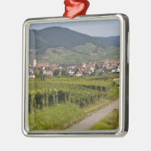 アルザス、フランス メタルオーナメント (左)