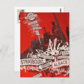 アルザス –  ポストカード (正面/裏面)