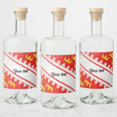 アルザス リキュールボトルラベル (ボトル)