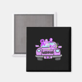 アルザハイマイマーズウォリアードアパレルハイマーの車 マグネット (正面/裏面)