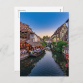 アルザースフランフラワーウォーターカナル シーズンポストカード (正面/裏面)