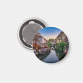 アルザースフランフラワーウォーターカナル マグネット (正面/裏面)