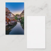 アルザースフランフラワーウォーターカナル 名刺 (正面/裏面)