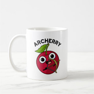 アルシェリおもしろいフルーツアーチェリープン コーヒーマグカップ
