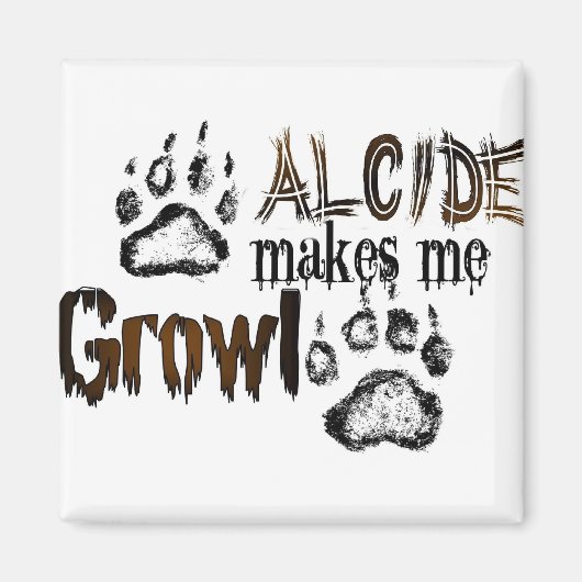 アルシドは私を唸らせる マグネット (正面)