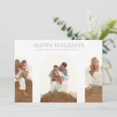 アルシミニマルュモダン・テラコッタ写真コラージュ シーズンカード (スタンド正面)