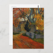 アルシャン・アルル　ポール・ゴーガン作 ポストカード (正面/裏面)