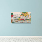 アルジェの奪取フランスの キャンバスプリント (インサイチュ (ウッドフロア))