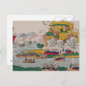 アルジェの奪取フランスの ポストカード (正面/裏面)