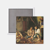 アルジェの女たちのアパート, 1834 マグネット (正面/裏面)