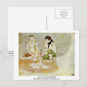 アルジェの女(勉強) ポストカード (正面/裏面)