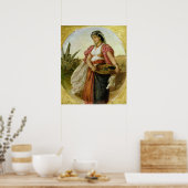 アルジェの女， 1871 ポスター (キッチン)