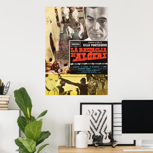 アルジェの戦い ポスター (ホームオフィス)