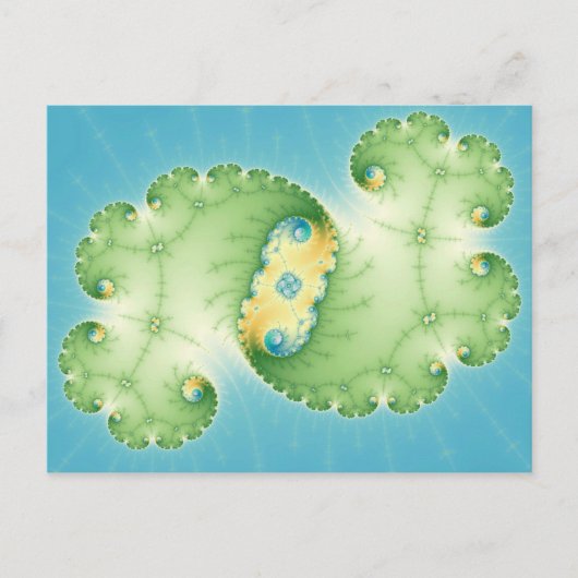 アルジェス – フラクタル葉書 ポストカード (正面)