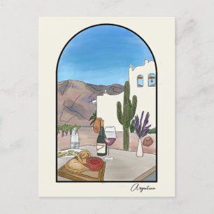 アルジェティーナ水彩絵葉書 ポストカード