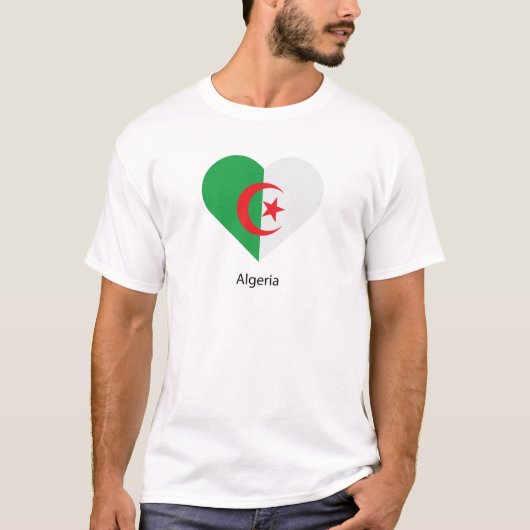 アルジェリアが大好き Tシャツ (正面)
