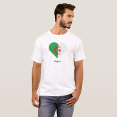 アルジェリアが大好き Tシャツ (正面フル)
