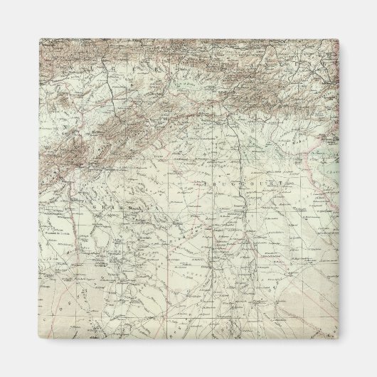 アルジェリアとチュニジア マグネット (正面)