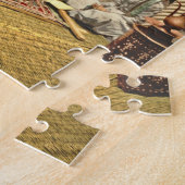 アルジェリアのカーペットメーカー1899年 ジグソーパズル (側面)