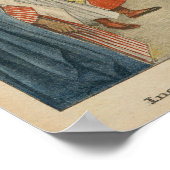 アルジェリアのサイダ鉄道の開業 ポスター (角)