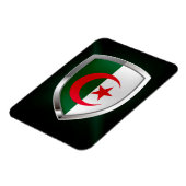 アルジェリアのメタリックエンブレム マグネット (左側)