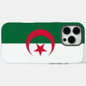 アルジェリアの国旗のアップルiPhone 16 Pro Maxケース Case-Mate iPhoneケース (裏面 (横))