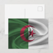 アルジェリアの国旗 ポストカード (正面/裏面)