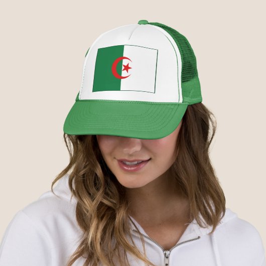 アルジェリアの旗の帽子 キャップ (インサイチュ)