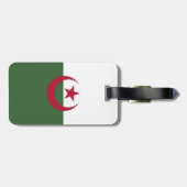 アルジェリアの旗 ラゲッジタグ (裏面横)