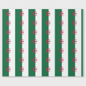 アルジェリアの旗 ラッピングペーパー (フラット)